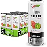 Celsius Sugar Free Energy Drink, Kiwi Guava Flavor, Functional Energy Drink &ndash; Can, Pack 12 x 355 ml