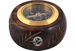 Hind Handicrafts Antiker Vintage-Kompass für Zuhause, Büro, Outdoor, Camping, Schreibtischzubehör, Briefbeschwerer
