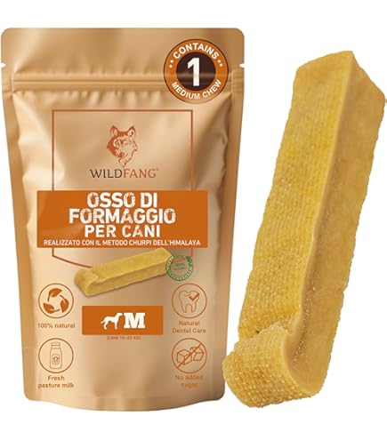 Snack Per Cani Al Gusto Latte Di Yak Masticativo Per Cani Grandi S 30 -50 G - Foto 2