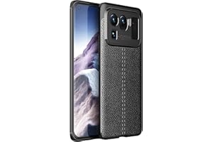 FTRONGRT Case for Xiaomi Mi 11 Ultra, Anti-Slip Ultra Thin Shock Absorption Anti Scratch Protective, Cover for Xiaomi Mi 11 Ultra -Black