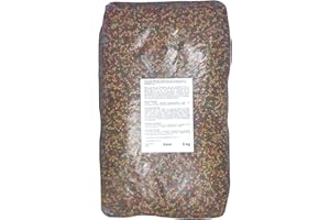 KOI- UND BONSAIPARK HERDECKE Koi Herdecke - 5 kg de mélange d'aliments pour Poissons Koi | Granulés flottants de 6 mm | Convient aux Poissons d'ornement - Poissons Rouges - orfèvres - shubunkin | Paquet de 5 Kilos