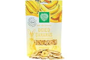 Small Pet Select Natural Dried Banana Treats for Rabbits, Guinea Pigs, Hamsters, Gerbils, Mice & Rats, 80g