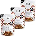 Fiid 100% Natural Vegan Microwave Ready Meals - Thai Lentil & Sweet Potato Curry - 3 x 275g (Vegetarian Food Pouch, High in Fibre & Protein, Low in Sugar)