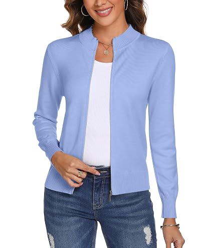 FYHTC Cardigan da Donna con Nodo Frontale Autunno Inverno Maglia Grossa