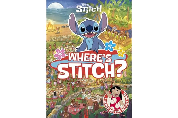 Where's Stitch?: A Disney search-and-find activity book