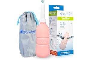 Brondell GS-70PNK GoSpa Travel Bidet, Rose