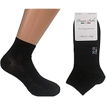 Calze Fantasmini In Cotone Filo Di Scozia - 6 Paia Corte Per Uomo E Donna - Foto 5