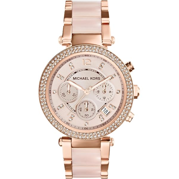 Michael Kors Lexington Petite Rosa Dial Rose Gold-Tone  display picture 2