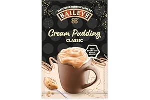 ‎RUF Baileys Cream Pudding Classic, alkoholfreier Quick and Easy Baileys Moment, Tassenpudding als Nachtisch oder als Snack für Zwischendurch, 1x59g Beutel , 59gm (1er Pack)