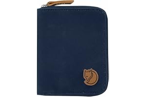 FJÄLLRÄVEN Fjäll Räven Uniseks Zip Portfel, Granatowy, 10 x 12 x 1 cm