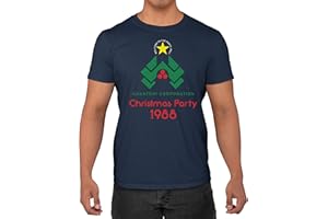 NEXGEN Nakatomi Plaza Christmas Party Die Hard Parody Fan Based Printed T Shirt Crew Neck Cotton Tee