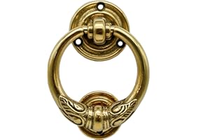 A. F. LLI PERINCIOLI L'ARTISTICA F.LLI PERINCIOLI | Battente Tipo "Luigi XVI", Battente in Ottone per Porte, 137x28x102mm