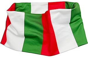 Thayakii Fascia per capelli, sportiva, fascia per capelli, con motivo a bandiera, fascia elastica per la moda, per l'allenamento all'aria aperta, bandana