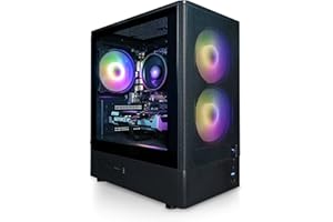 ADMI Gaming PC: Ryzen 5500 • RTX 4060 8GB • 16GB 3200MHz • 1TB NVME • Volt RGB Case • WIFI • Windows 11 (F3 - Black, RTX 4060)