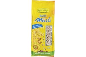 Rapunzel, Muesli al naturale bio, senza zuccheri, 750g