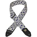 Ernie Ball Sangle en jacquard, motif tribal bleu