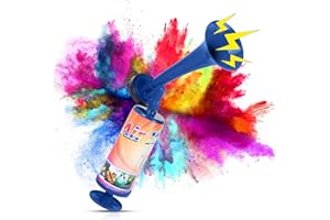 Dzanken Air Horn-Loud Party Horns, Signal Horn, Bull Horns, Long Lasting Hand Held Horn, Sport Accessory, Supporters Air Horn (1 PACK - B)