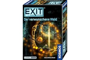 KOSMOS 695149 EXIT - Das Spiel - Der verwunschene Wald, Level: Einsteiger, Escape Room Spiel, EXIT Game für 1 bis 4 Spieler ab 10 Jahre, EIN einmaliges Gesellschaftsspiel