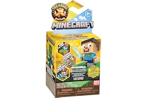 TREASURE X Minecraft S1 A2201823 - Confezione singola Overworld, colore: Nero