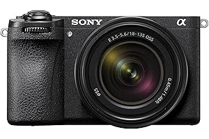 Sony Alpha 6700 | Appareil Photo Hybride APS-C INCL. 18-135mm Objectif (Mise au Point AF basée sur l'IA, stabilisation d'image sur 5 Axes, vidéo 4k 120p, écran Tactile)