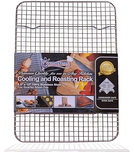 2 Griglie Di Raffreddamento In Acciaio Inox - 29.3x22.3cm Per Pane E Dolci, Lavabili In Lavastoviglie - Foto 12