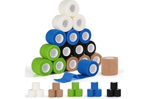 FoiiLiio Self-Adhesive Dressing, 15 Rolls x 5 cm x 4.5 m