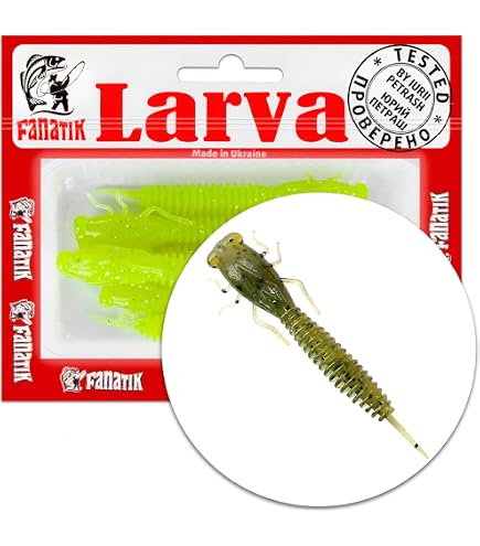 FANATIK Gomma Esche Classic 1.7 2.9 4 4-10cm con Aroma Pesca Fanatic Jig Soft Bait Lure Fishing Soft Baits Lures Softbait (004, 1.7 - 4.3cm - 9 Pezzi