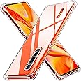 iVoler Cover per Oppo Find X2 PRO 5G, Custodia Trasparente per Assorbimento degli Urti con Paraurti in TPU Morbido, Sottile M