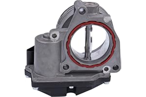 HOMRY 1x Drosselklappe Drosselklappenstutzen Saugrohrklappe Steuerklappe 5-polig inklusive Dichtung