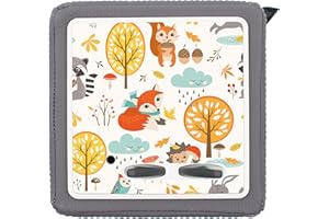 yabaduu Schutzfolie Schutzcover für Toniebox passgenau selbstklebend kindgerecht Folie Zubehör für Kinder Spielzeug (Y031-17 Waldtiere, Ohne Wunschname)