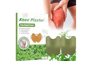 DENDAWEN Knieschmerzlinderungspflaster, Schmerzlinderung Patch Wärmepflaster Patch, Wermut-Schmerzlinderungspflaster für Knie, Pain Relief Patch für Knie, Rücken, Nacken Muskelkater