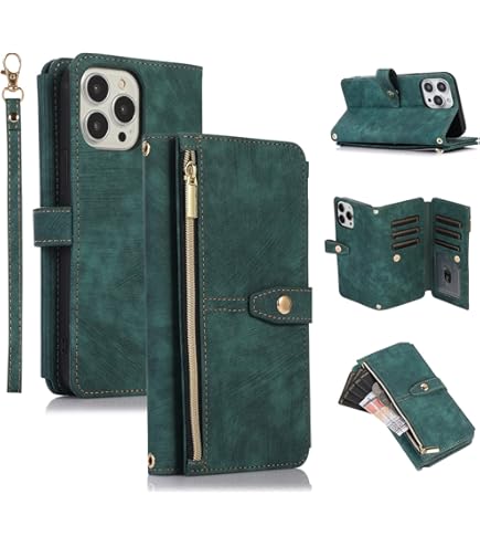 Tiyoo Flip Phone Case For IPhone 12 Pro Max, Premium Magnetic Wallet - View #10