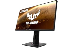 ASUS TUF Gaming VG258QM - Ecran PC Gamer eSport 24,5" FHD - Dalle TN - 280Hz - 1ms - 16:9 - 1920x1080 - 400cd/m² - Display Port & 2x HDMI - Nvidia G-Sync - Extreme Low Motion Blur - HDR 400, Noir