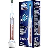 Oral-B Genius X Spazzolino Elettrico 6 Modalità di Spazzolamento, Protegge le Gengive, Azione Sbiancante, Intelligenza Artifi