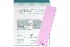 ‎BIODERMIS BIODERMIS Silikon Narbenpflaster - Medizinische Narbenpflege (3,6 x 15 cm/Transparent) - Zuschneidbare & wiederverwendbare Silikonpflaster bei Kaiserschnitt-Narben - Narbenreduktionspflaster