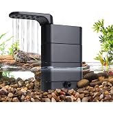 hygger Aquarium Filter 580L/H, Internal Fish Tank Filter, 75 to 190 Litres, Biological Filtration for Amphibious Aquariums, w