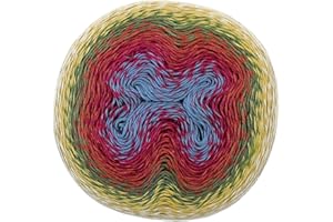 Scheepjes Whirl Lana, Cotton, Rhubarb Bumble, 1000 m, 1698-782