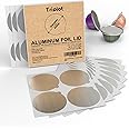 Triplot Aluminum Foils Lids 300pcs to Reuse Nespresso VertuoLine Coffee Pods Compatible with Nespresso VertuoLine Capsules.