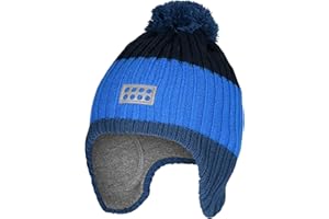 LEGO Wear Jungen Strickmütze Winter Ohrenwärmer Boina Unisex Niños