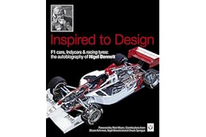 Inspired to Design: F1 Cars, Indycars & Racing Tyres: the Autobiography of Nigel Bennett