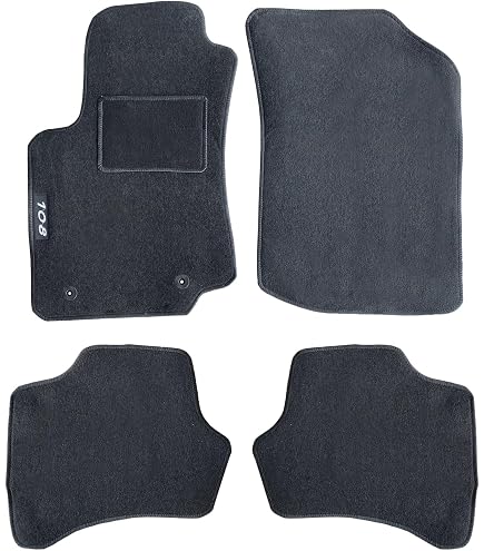 Kit Tappetini Auto compatibili con Peugeot 108 2014-2025