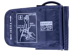 Blood Pressure Cuff, ISFORU Large Cuff for Blood Pressure Monitor, Replacement Cuff for Upper Arm Digital Blood Pressure with Replaceable Connector for Adult (Small)