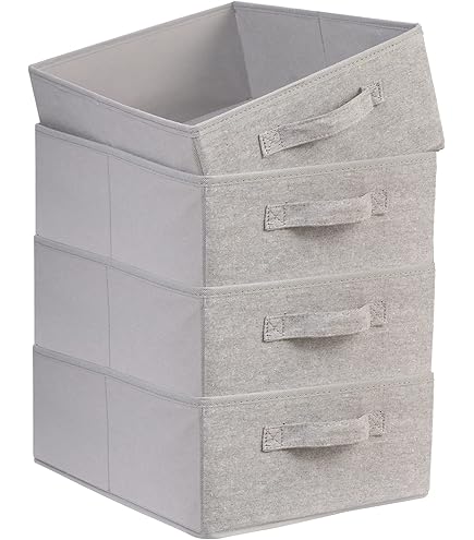 XUQEAYWD Stoffen opbergdoos, 2 stuks, 40 x 30 x 21 cm, kast-organizer-dozen, planken, kast, mand, organizer, container, overdekte opbergdoos voor thuis, kleding