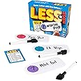 Spin Master Games Less is More, Party Board Game Fun Word Letter Card Game Funny Gift Toy Living Room Family Game Night, For Adults, Teens, And Kids Ages 8 And Up