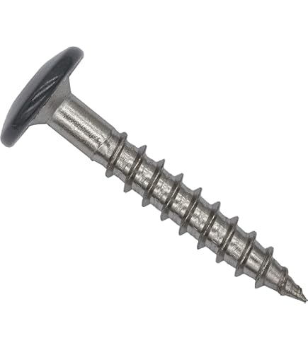 TOX Gevelschroeven COLR 5,5 x 25 mm, schroeven voor gevelplaten van roestvrij staal A4 met gekleurde plaatkop, corrosie- en UV-bestendig, 100 stuks in doos, incl. 1x bit, 113087415525/AG