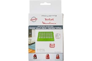 ROWENTA Moulinex ZR004501 Filtre (H)epa pour Aspirateur Accessimo / Compacteo / Compacteo Ergo / City Space, Voir Descriptif