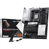 MSI MB PRO X870E-S EVO WIFI AM5 DDR5 8200MHZ(OC) 3x M.2 USB 40Gbps Type-C DP HDMI 5G LAN WIFI 7 RGB ATX