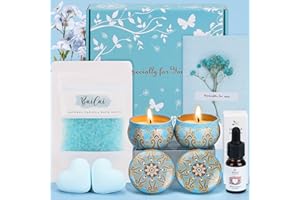 BAICAI Birthday Pamper Gifts for Women, Unique Self Care Package for Her Pamper Hampers Kit for Women, Relaxation Bath Set Ladies Pamper Gift Sets Get Well Soon Gift for Women Best Friend Bestie Sister Mum