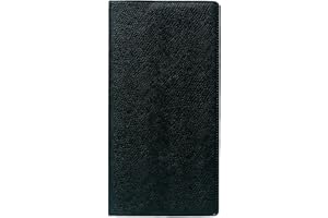 Quo Vadis - Agenda année scolaire - 2024-2025 - Sept-Bi - Quinzainier - Français - Impala - Noir - 12 mois de mi-août à mi-août - 8,8x17 cm - Papier Clairefontaine blanc - Fabrication française