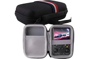 WERJIA Hard Carrying Case Compatible with R40S Pro/R35 Plus/R36S Retro Handheld Game Console (for R36S)